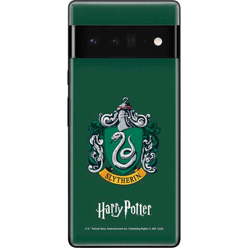 Wizarding World Harry Potter Slytherin House Crest Google Pixel 6 Pro Skin
